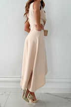 Elizabeth | Women's Asymmetrical Dress | Cocktail Occasion-Women Dress-Pick NewYork