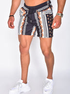 Kai | Men's Hawaiian Two Piece Set | Shirt Shorts Summer-Men Set-Pick NewYork