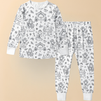 Noelle | Kids Christmas Pajama Set | Holiday Print Sleepwear-Kids Pajama-Pick NewYork