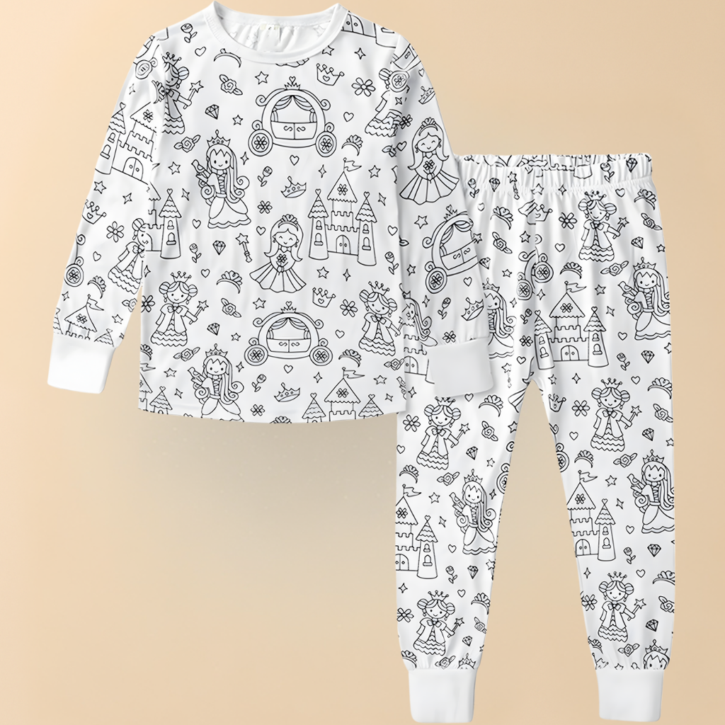 Noelle | Kids Christmas Pajama Set | Holiday Print Sleepwear-Kids Pajama-Pick NewYork