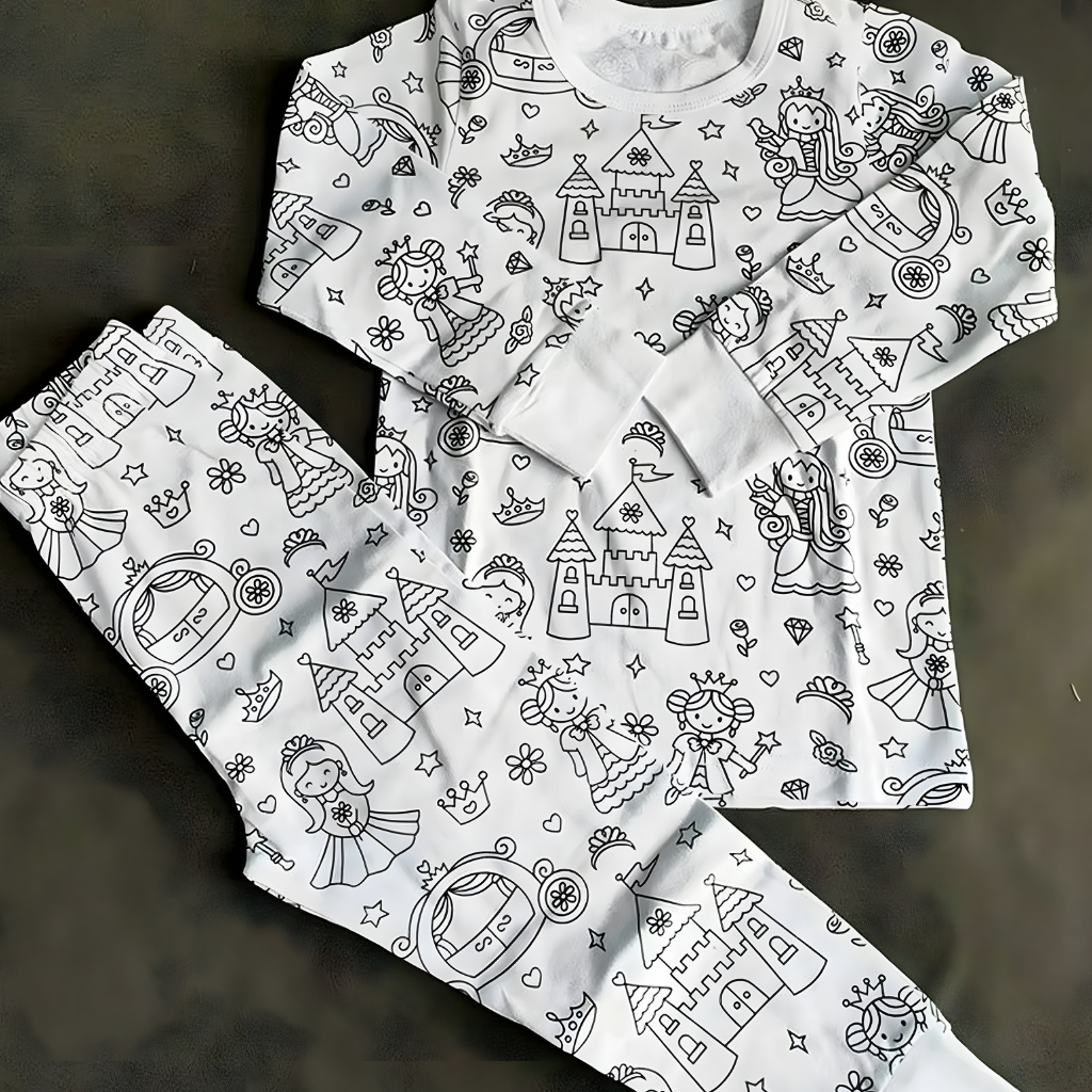 Noelle | Kids Christmas Pajama Set | Holiday Print Sleepwear-Kids Pajama-Pick NewYork