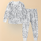Noelle | Kids Christmas Pajama Set | Holiday Print Sleepwear-Kids Pajama-Pick NewYork