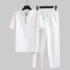 Leo | Men's Two Piece Set | Short Sleeve Summer-Men Set-Pick NewYork