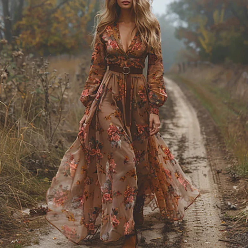 Scarlett | Women's Boho Maxi Dress | Occasion Wear-Women Dress-Pick NewYork