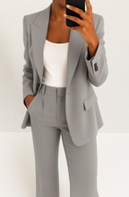 Mia | Women's Pantsuit Set | Office Occasion-Women Pantsuit-Pick NewYork