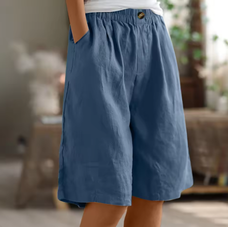 Harper | Women's Bermuda Shorts | Wide Leg-Women Shorts-Pick NewYork