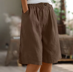 Harper | Women's Bermuda Shorts | Wide Leg-Women Shorts-Pick NewYork