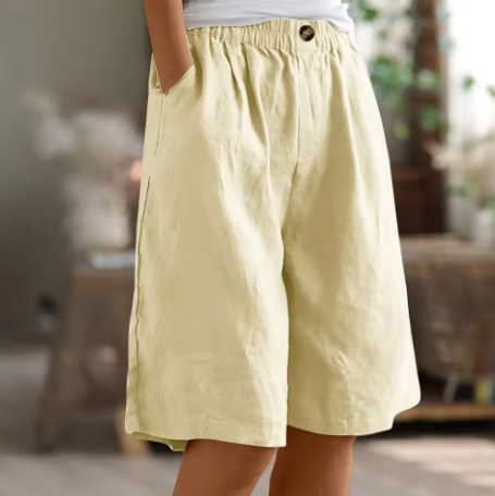 Harper | Women's Bermuda Shorts | Wide Leg-Women Shorts-Pick NewYork