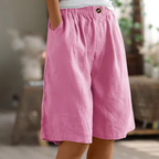 Harper | Women's Bermuda Shorts | Wide Leg-Women Shorts-Pick NewYork