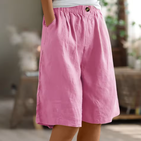 Harper | Women's Bermuda Shorts | Wide Leg-Women Shorts-Pick NewYork