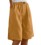 Harper | Women's Bermuda Shorts | Wide Leg-Women Shorts-Pick NewYork
