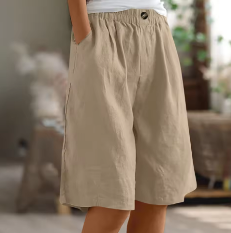 Harper | Women's Bermuda Shorts | Wide Leg-Women Shorts-Pick NewYork