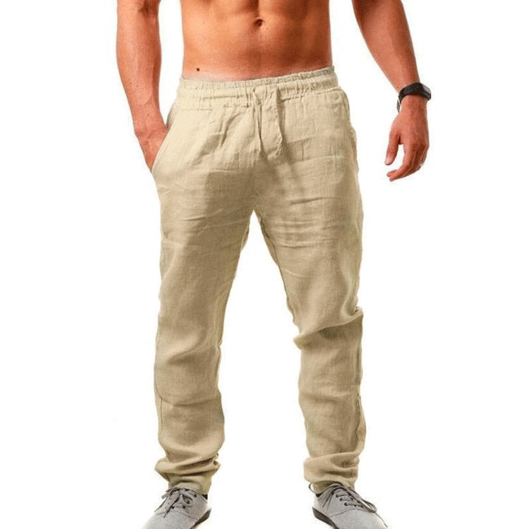 Mason | Men's Casual Pants | Drawstring Summer-Men Pants-Pick NewYork