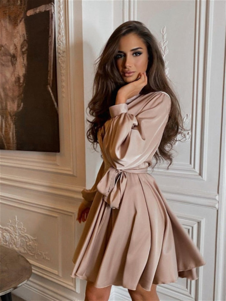 Sasha | Women's Satin Midi Dress | Sleeveless Occasion-Women Dress-Pick NewYork