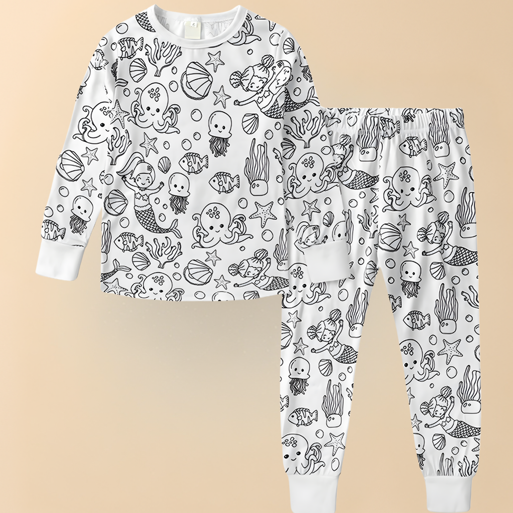 Noelle | Kids Christmas Pajama Set | Holiday Print Sleepwear-Kids Pajama-Pick NewYork