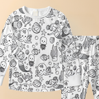 Noelle | Kids Christmas Pajama Set | Holiday Print Sleepwear-Kids Pajama-Pick NewYork
