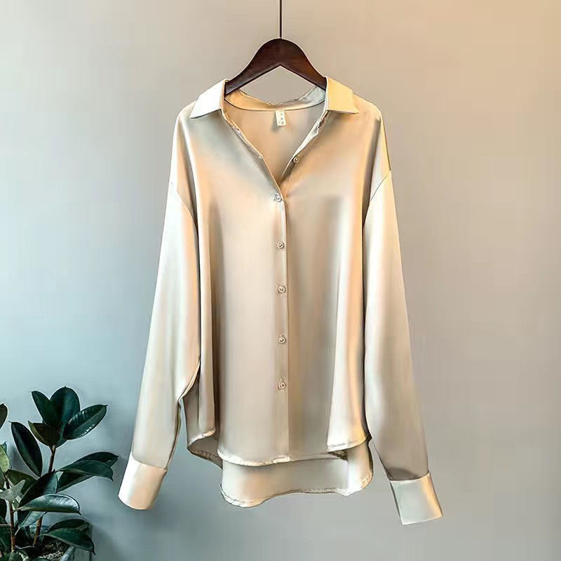 Myra | Women's Long Sleeve Blouse | Office Button Front-Women Blouse-Pick NewYork