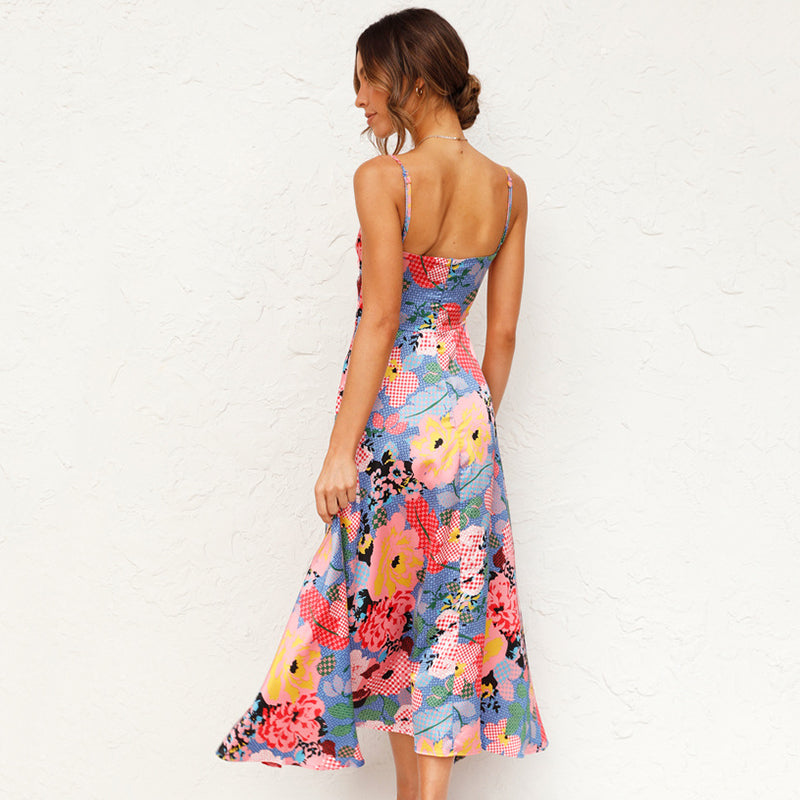 Sophia | Women's Floral Maxi Dress | Wedding Guest Occasion-Women Dress-Pick NewYork