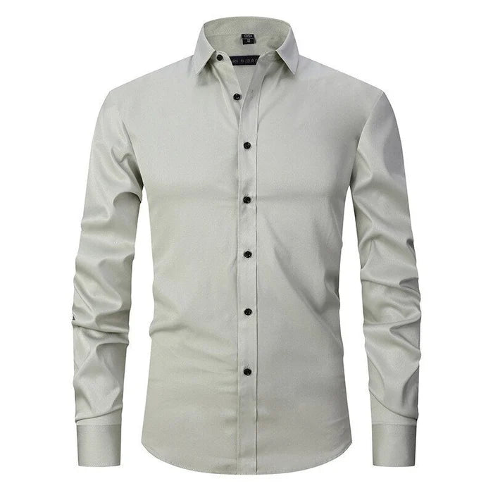 Ethan | Men's Stretch Dress Shirt | Wrinkle Free Business Wear-Men Shirt-Pick NewYork