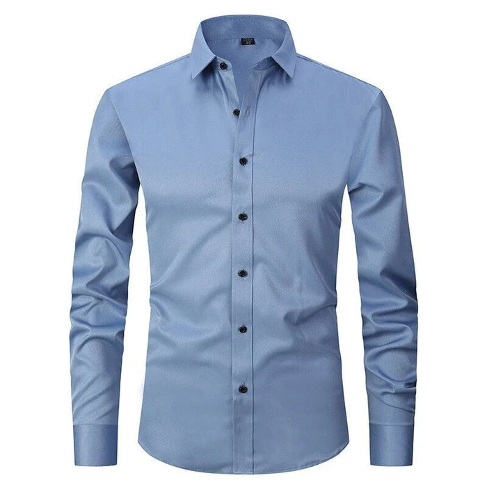 Ethan | Men's Stretch Dress Shirt | Wrinkle Free Business Wear-Men Shirt-Pick NewYork
