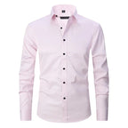 Ethan | Men's Stretch Dress Shirt | Wrinkle Free Business Wear-Men Shirt-Pick NewYork