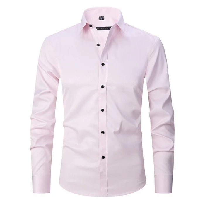 Ethan | Men's Stretch Dress Shirt | Wrinkle Free Business Wear-Men Shirt-Pick NewYork