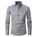 Ethan | Men's Stretch Dress Shirt | Wrinkle Free Business Wear-Men Shirt-Pick NewYork