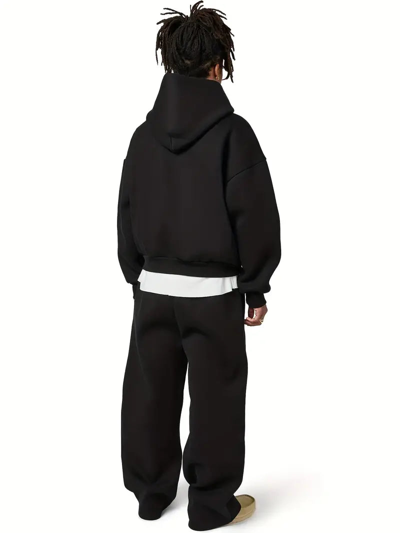 Zion | Men's Hooded Sweatsuit Set | Relaxed Fit Loungewear-Men Set-Pick NewYork
