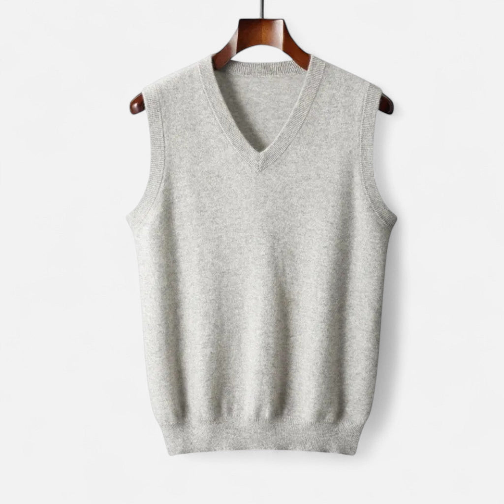 Arthur | Men's V Neck Vest | Knit Style-Men Vest-Pick NewYork