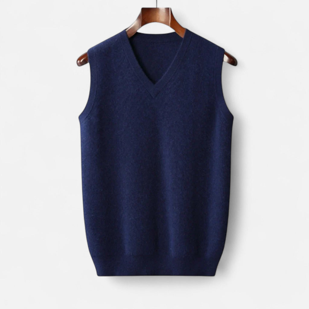 Arthur | Men's V Neck Vest | Knit Style-Men Vest-Pick NewYork