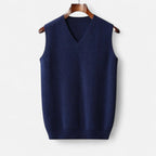 Arthur | Men's V Neck Vest | Knit Style-Men Vest-Pick NewYork