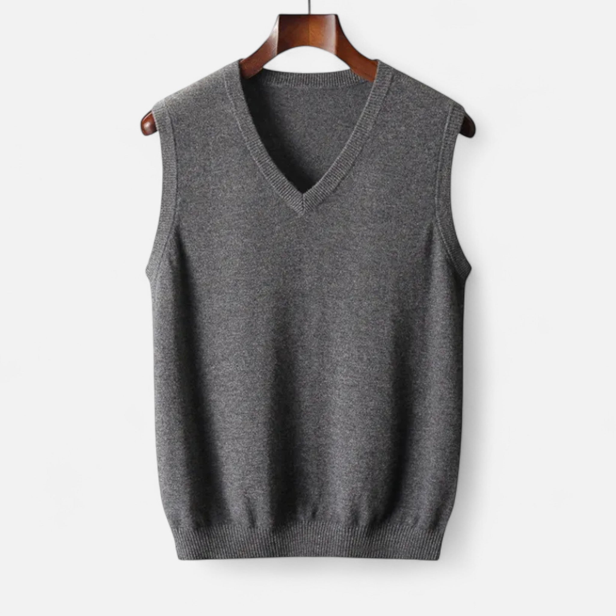 Arthur | Men's V Neck Vest | Knit Style-Men Vest-Pick NewYork