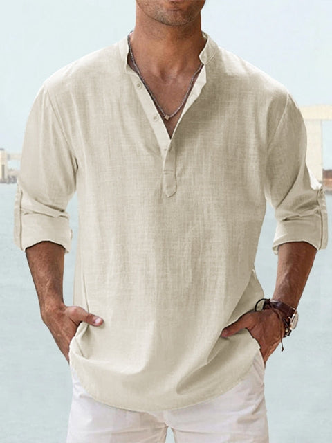 Noah | Men's Button Down Shirt | Long Sleeve-Men Shirt-Pick NewYork