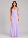Amelia | Women's Textured Maxi Dress | Sweetheart Neck Slip-Women Dress-Pick NewYork