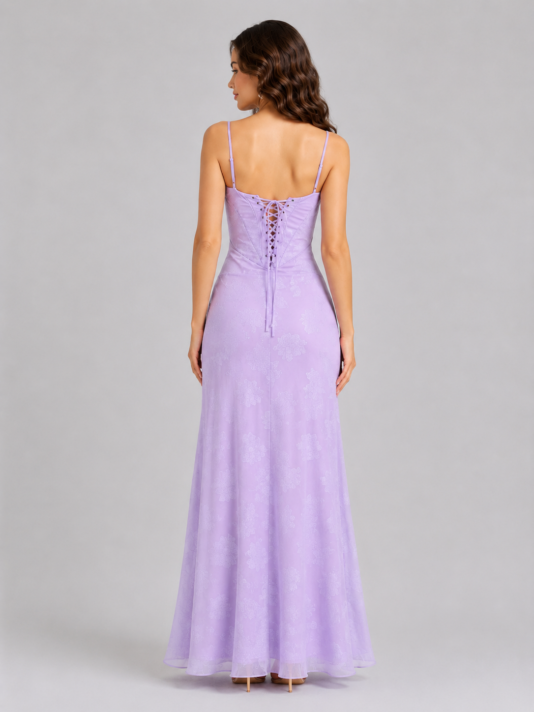 Amelia | Women's Textured Maxi Dress | Sweetheart Neck Slip-Women Dress-Pick NewYork