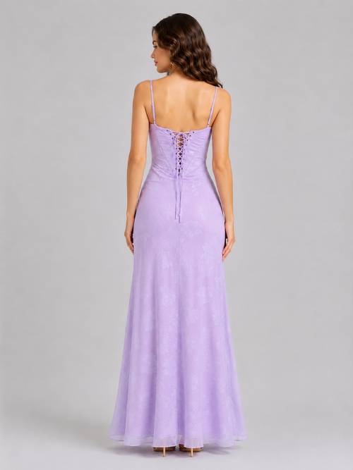 Amelia | Women's Textured Maxi Dress | Sweetheart Neck Slip-Women Dress-Pick NewYork