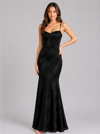 Amelia | Women's Textured Maxi Dress | Sweetheart Neck Slip-Women Dress-Pick NewYork