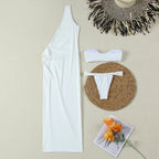 Arabella | Women's Cut Out Maxi Dress | High Slit Vacation Dress-Women Dress-Pick NewYork