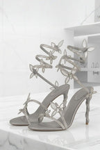 Arabella | Women’s High Heel Sandals | Floral Wedding Guest-Women Heels-Pick NewYork