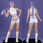 Aria | Women’s K-Pop Costume Set | Crop Top Shorts-Women Costume Set-Pick NewYork
