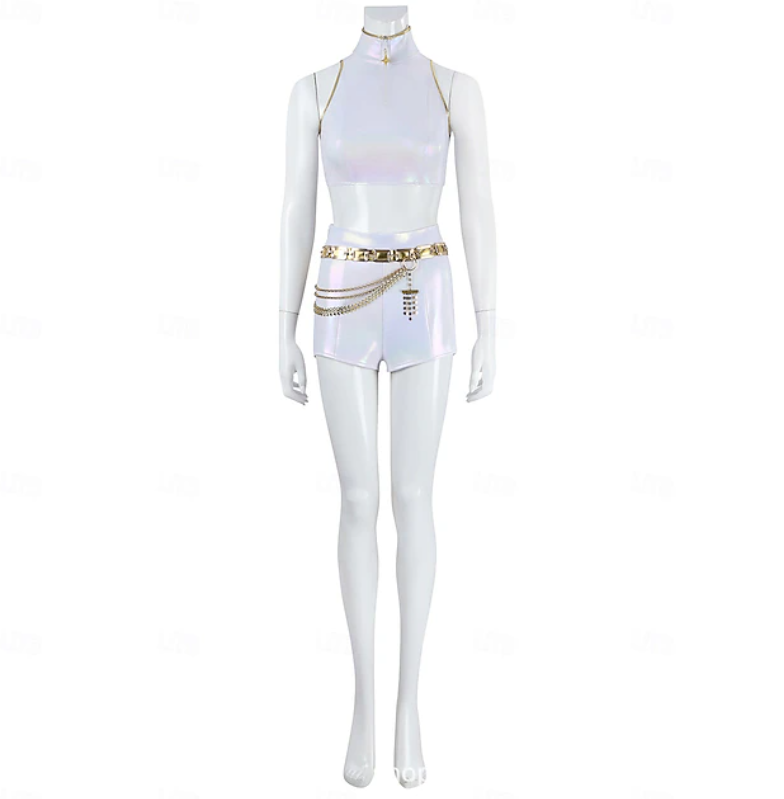Aria | Women’s K-Pop Costume Set | Crop Top Shorts-Women Costume Set-Pick NewYork