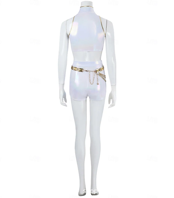 Aria | Women’s K-Pop Costume Set | Crop Top Shorts-Women Costume Set-Pick NewYork