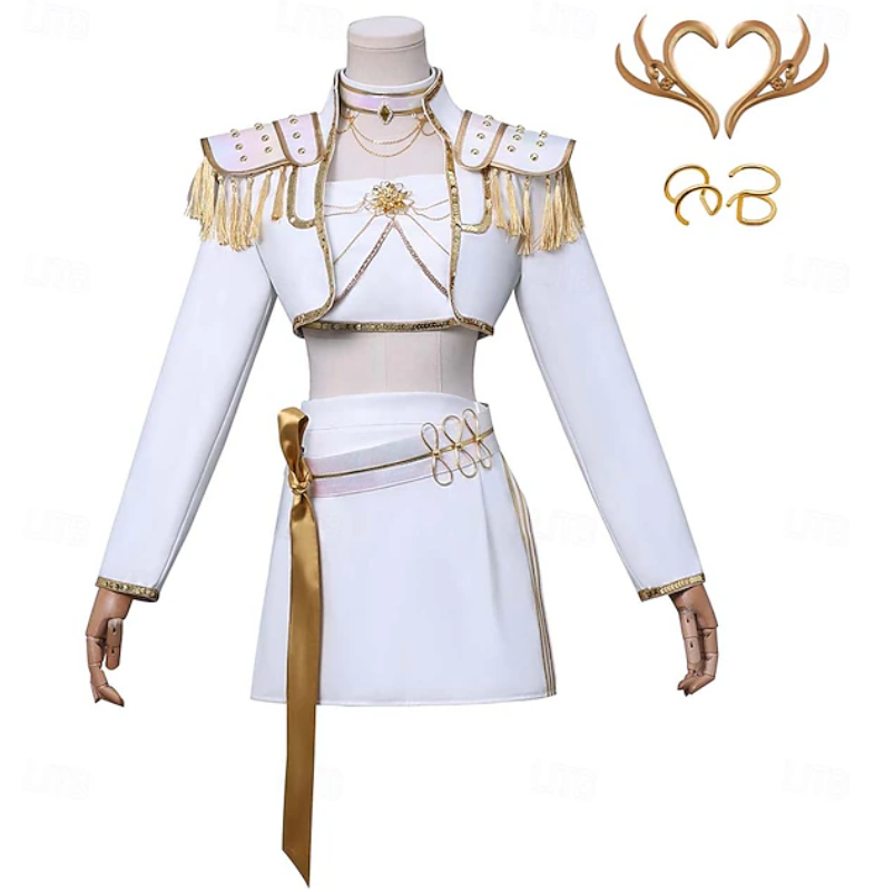 Aurora | Women’s K-Pop Costume Set | Long Sleeve Crop Top Costume Wear-Women Outfit Set-Pick NewYork