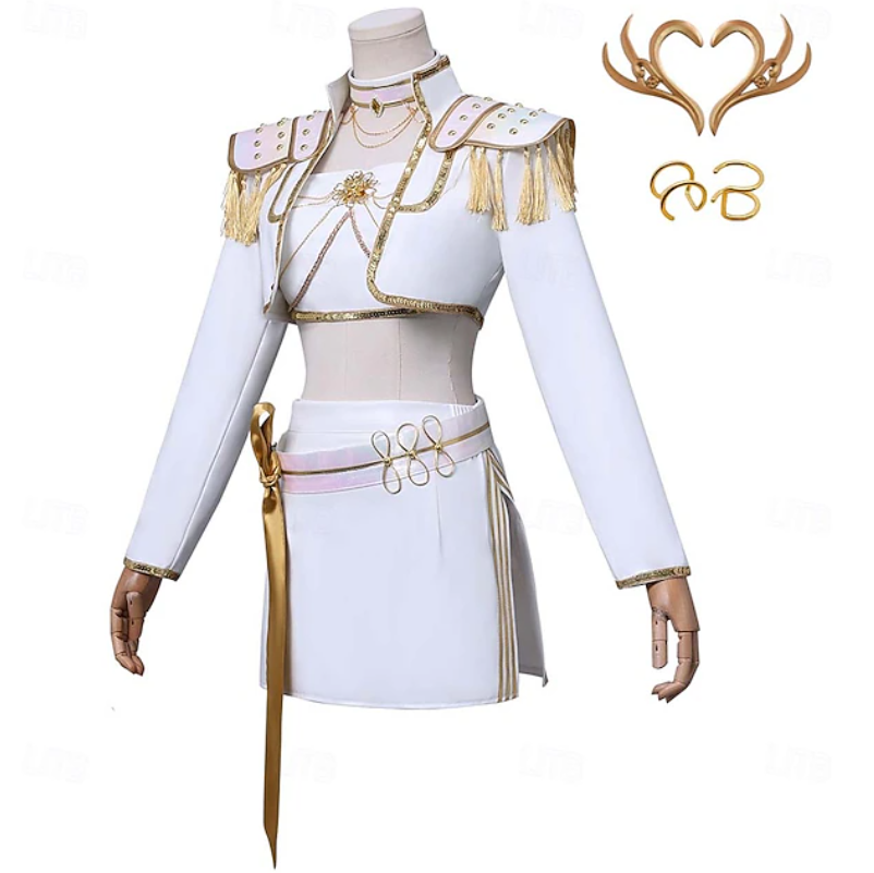 Aurora | Women’s K-Pop Costume Set | Long Sleeve Crop Top Costume Wear-Women Outfit Set-Pick NewYork