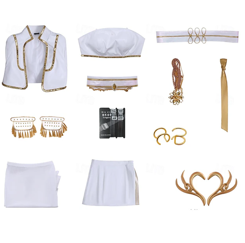 Aurora | Women’s K-Pop Costume Set | Long Sleeve Crop Top Costume Wear-Women Outfit Set-Pick NewYork