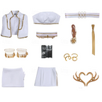Aurora | Women’s K-Pop Costume Set | Long Sleeve Crop Top Costume Wear-Women Outfit Set-Pick NewYork