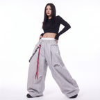 Avy | Women's Wide-Leg Sweatpants | Elastic Waist-PNY