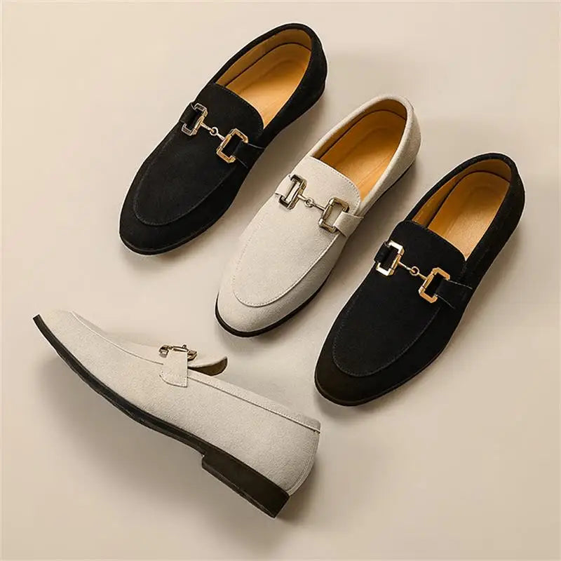 Beckett | Men’s Slip On Loafers | Dress Shoes Low Profile Formal Wear-Men Shoes-Pick NewYork