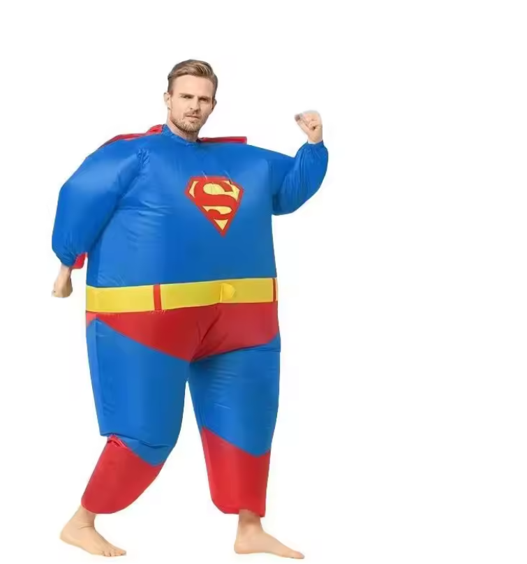 Bennett | Adult Inflatable Hero Costume | Fan Inflated Jumpsuit Fancy Dress Wear-Costume Set-Pick NewYork