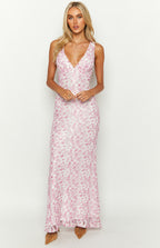 Sophia | Women's Floral Maxi Dress | Wedding Guest-Women Dress-Pick NewYork